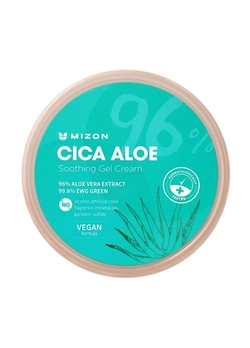 Успокаивающий гель-крем для тела Mizon Cica Aloe 96% Soothing Gel Cream с алоэ 300 г (8809663754006) Успокаивающий гель-крем для тела Mizon Cica Aloe 96% Soothing Gel Cream с алоэ 300 г (8809663754006)