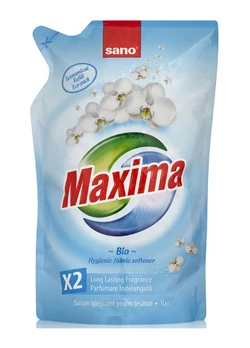 Ополаскиватель для белья Sano Maxima Био (1 л) (мягкая упаковка) (7290010935512) Ополаскиватель для белья Sano Maxima Био (1 л) (мягкая упаковка) (7290010935512)