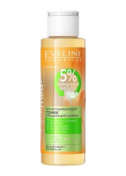 Отшелушивающий тоник eveline facemed + придает сияние 3в1 (110 мл) (5903416002338) Отшелушивающий тоник eveline facemed + придает сияние 3в1 (110 мл) (5903416002338)