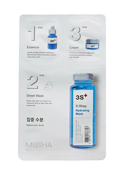 Набор очистительных масок Missha 3step Hydrating Mask 28 г (8806185787727) Набор очистительных масок Missha 3step Hydrating Mask 28 г (8806185787727)