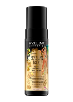 Пенка для автозагара Eveline Cosmetics Brazilian Body 150 мл (5903416006923) Пенка для автозагара Eveline Cosmetics Brazilian Body 150 мл (5903416006923)