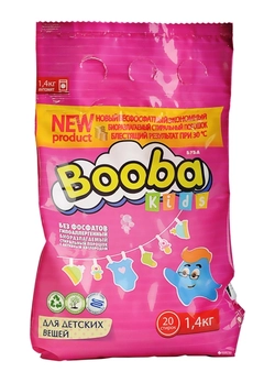 Стиральный порошок Booba Детский 1400г (4820187580111) Стиральный порошок Booba Детский 1400г (4820187580111)