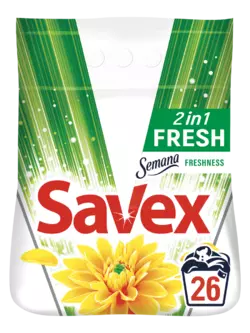 Стиральный порошок Savex 2in1 Fresh Автомат 4 кг (3800024025341) Стиральный порошок Savex 2in1 Fresh Автомат 4 кг (3800024025341)