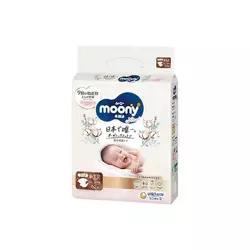 Подгузники детские Moony Natural NB 0-5 кг 62 шт (4903111143429) Подгузники детские Moony Natural NB 0-5 кг 62 шт (4903111143429)