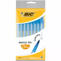 Ручки шариковые BIC Round 8шт синяя (3086123399297) Ручки шариковые BIC Round 8шт синяя (3086123399297)