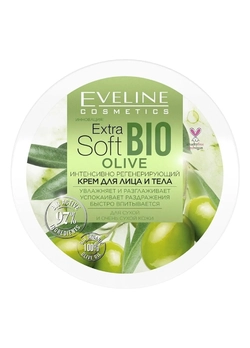 Интенсивно регенерирующий крем для лица и тела eveline extra soft bio olive (200 мл) (5903416019046) Интенсивно регенерирующий крем для лица и тела eveline extra soft bio olive (200 мл) (5903416019046)