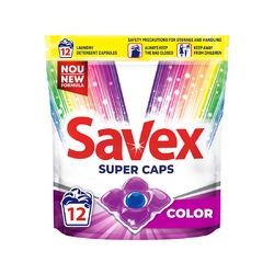 Капсулы для стирки Savex Super Caps Color  12 шт (3800024046988) Капсулы для стирки Savex Super Caps Color  12 шт (3800024046988)