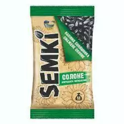 Семена подсолнечника Semki жареные соленые 120 г (4820237810120) Семена подсолнечника Semki жареные соленые 120 г (4820237810120)