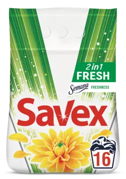 Стиральный порошок Savex 2in1 Fresh Автомат 2.4 кг (3800024021428) Стиральный порошок Savex 2in1 Fresh Автомат 2.4 кг (3800024021428)