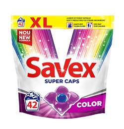 Капсулы для стирки Savex Super Caps Color 42 шт (3800024046902) Капсулы для стирки Savex Super Caps Color 42 шт (3800024046902)