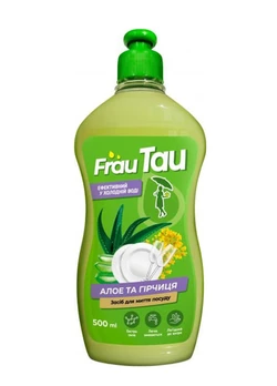 Средство для мытья посуды Frau Tau Алоэ и горчица 500 мл (4820263230404) Средство для мытья посуды Frau Tau Алоэ и горчица 500 мл (4820263230404)