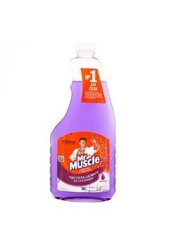 Средство моющее Mr.Muscle Лаванда для стекла и поверхностей сменная бутылка 500мл (5000204159264) Средство моющее Mr.Muscle Лаванда для стекла и поверхностей сменная бутылка 500мл (5000204159264)