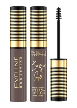Стойкая тушь для бровей с микрофиброй Eveline серии Brow & Go! 04 Ash Brown 6 мл (5903416020691) Стойкая тушь для бровей с микрофиброй Eveline серии Brow & Go! 04 Ash Brown 6 мл (5903416020691)