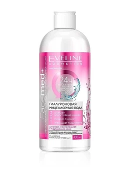 Гиалоуроновая мицеллярная вода eveline facemed 400 мл (5901761919264) Гиалоуроновая мицеллярная вода eveline facemed 400 мл (5901761919264)