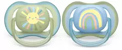 Пустышка Philips Avent Ultra Air 0-6 мес 2 шт (8720689017510) Пустышка Philips Avent Ultra Air 0-6 мес 2 шт (8720689017510)