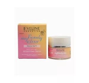Крем-детокс для лица Eveline Cosmetics My Beauty Elixir Матирующий 50 мл (5903416035893) Крем-детокс для лица Eveline Cosmetics My Beauty Elixir Матирующий 50 мл (5903416035893)