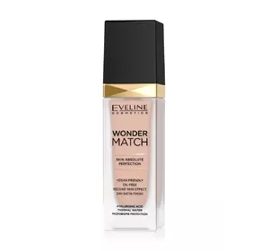 Адаптирующая тональная основа Eveline Wonder Match 25 Light Beige 30 мл (5903416030409) Адаптирующая тональная основа Eveline Wonder Match 25 Light Beige 30 мл (5903416030409)