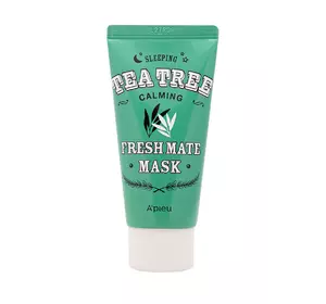 Ночная маска с маслом чайного дерева Apieu Fresh Mate Tea Tree Calming Mask, 50 мл (8806185733380) Ночная маска с маслом чайного дерева Apieu Fresh Mate Tea Tree Calming Mask, 50 мл (8806185733380)
