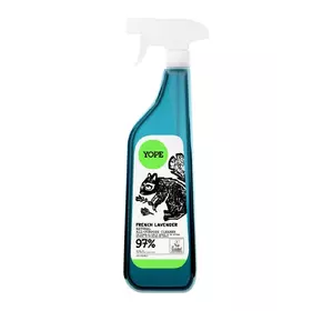 Средство для уборки универсальное Yope Lavender 750 мл (5905279370142) Средство для уборки универсальное Yope Lavender 750 мл (5905279370142)