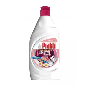 Жидкость для мытья посуды Dr.Prakti Sensetive+ Vitaminy 650 мл (5900308777657) Жидкость для мытья посуды Dr.Prakti Sensetive+ Vitaminy 650 мл (5900308777657)