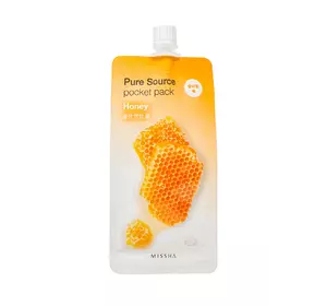 Маска ночная с экстрактом меда Missha Pure Source Pocket Pack Honey 10 мл (8806185781817) Маска ночная с экстрактом меда Missha Pure Source Pocket Pack Honey 10 мл (8806185781817)