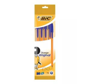 Набор шариковых ручек BIC Orange Синие 4 шт (3086121601217) Набор шариковых ручек BIC Orange Синие 4 шт (3086121601217)