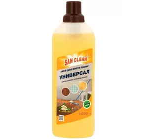 Средство для мытья полов San Clean универсал Бергамот 1000 г (4820003543801) Средство для мытья полов San Clean универсал Бергамот 1000 г (4820003543801)