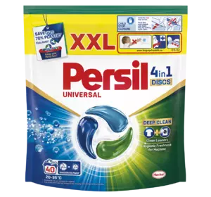 Диски для стирки Persil 4in1 Universal Deep Clean 40 шт (9000101801255) Диски для стирки Persil 4in1 Universal Deep Clean 40 шт (9000101801255)
