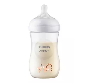 Бутылочка для кормления Philips AVENT Natural Средний поток Жираф 260 мл SCY903/66 (8710103989691) Бутылочка для кормления Philips AVENT Natural Средний поток Жираф 260 мл SCY903/66 (8710103989691)