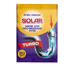 Средство Solar для прочистки канализационных труб 80г (4820269930117) Средство Solar для прочистки канализационных труб 80г (4820269930117)
