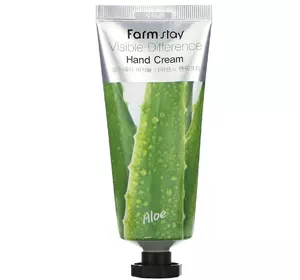 Крем для рук Farm Stay Visible Difference Hand Cream Aloe с алоэ 100 г (8809636280495) Крем для рук Farm Stay Visible Difference Hand Cream Aloe с алоэ 100 г (8809636280495)