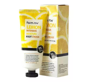 Крем для ног увлажняющий с лимоном FarmStay Lemon Intensive Moisture Foot Cream 100 мл (8809338560109) Крем для ног увлажняющий с лимоном FarmStay Lemon Intensive Moisture Foot Cream 100 мл (8809338560109)