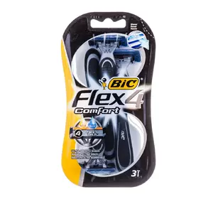 Набор бритв BIC Flex 4 комфорт без сменных картриджей (3 шт) (3086123220614) Набор бритв BIC Flex 4 комфорт без сменных картриджей (3 шт) (3086123220614)