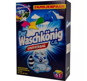 Стиральный порошок Waschkonig Color для цветного белья, 5 кг. 65 стирок (4260353550355) Стиральный порошок Waschkonig Color для цветного белья, 5 кг. 65 стирок (4260353550355)