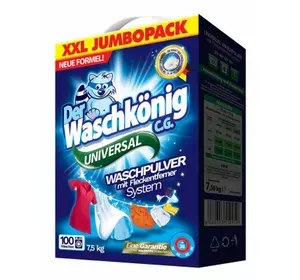Стиральный порошок Waschkonig Universal 7.5 кг (4260353550959) Стиральный порошок Waschkonig Universal 7.5 кг (4260353550959)