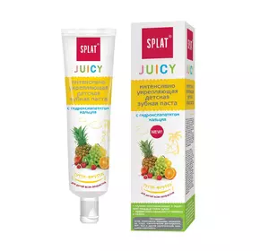 Детская зубная паста защита от бактерий и кариеса Splat Junior Juicy Мультифрукт 35 мл (7640168930219) Детская зубная паста защита от бактерий и кариеса Splat Junior Juicy Мультифрукт 35 мл (7640168930219)