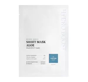 Тканевая маска для лица Village 11 Factory Hydro Sheet Mask Aloe с алоэ 21 г (8809663754488) Тканевая маска для лица Village 11 Factory Hydro Sheet Mask Aloe с алоэ 21 г (8809663754488)