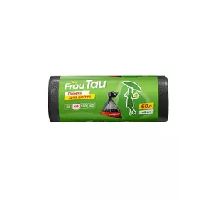 Мусорные пакеты ТМ Frau Tau 60л 40 шт. HDPE (4820195508183) Мусорные пакеты ТМ Frau Tau 60л 40 шт. HDPE (4820195508183)