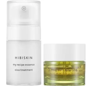 Набор Hibiskin Cica Treatment Эссенция 40 мл + Сыворотка Успокаивающая 10 мл (8809708711155) Набор Hibiskin Cica Treatment Эссенция 40 мл + Сыворотка Успокаивающая 10 мл (8809708711155)