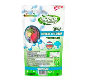 Стиральный порошок Милам Chemical Universal 2 кг (4820152291080) Стиральный порошок Милам Chemical Universal 2 кг (4820152291080)