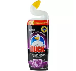 Гель DUCK для чистки унитаза Антиналит 900 мл (5000204267693) Гель DUCK для чистки унитаза Антиналит 900 мл (5000204267693)