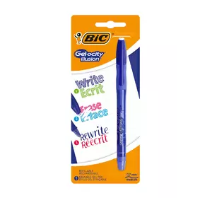 Гелевая ручка  BIC Gelocity Illusion Синяя 0.7 мм (3086123425958) Гелевая ручка  BIC Gelocity Illusion Синяя 0.7 мм (3086123425958)