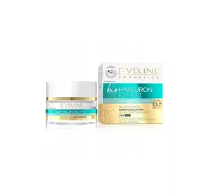 Ультра-Увлажняющий крем-концентрат для лица eveline cosmetics bio hyaluron expert 60+ (50 мл) (5903416007098) Ультра-Увлажняющий крем-концентрат для лица eveline cosmetics bio hyaluron expert 60+ (50 мл) (5903416007098)