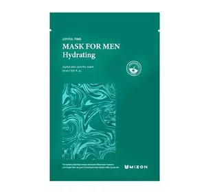 Тканевая маска для мужчин Mizon Joyful Time Mask For Men Hydrating 24 мл (8809663754280) Тканевая маска для мужчин Mizon Joyful Time Mask For Men Hydrating 24 мл (8809663754280)