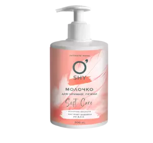 Молочко O'SHY Soft Care для интимной гигиены 500 мл (4820185227445) Молочко O'SHY Soft Care для интимной гигиены 500 мл (4820185227445)
