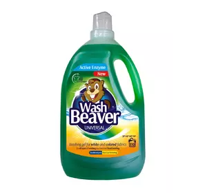 Гель для стирки wash beaver universal 3.3 л (4820203060740) Гель для стирки wash beaver universal 3.3 л (4820203060740)