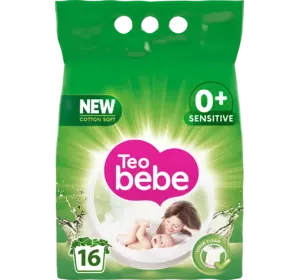 Стиральный порошок Teo Bebe Just Essentials Cotton Soft Green 2.4 кг (3800024020629) Стиральный порошок Teo Bebe Just Essentials Cotton Soft Green 2.4 кг (3800024020629)
