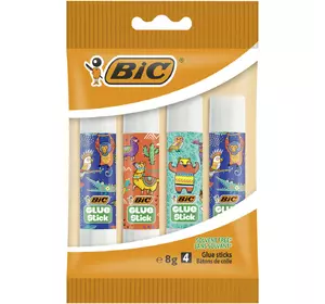 Набор клея-карандаша BIC водная основа 8 г x 4 шт (3086123500280) Набор клея-карандаша BIC водная основа 8 г x 4 шт (3086123500280)