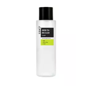 Тонер для лица Coxir Green Tea BHA Clear Toner, 150 мл (8809080826102) Тонер для лица Coxir Green Tea BHA Clear Toner, 150 мл (8809080826102)