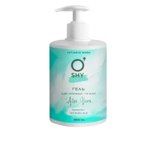 Гель O'SHY для интимной гигиены Aloe Vera 500 мл (4820185227438) Гель O'SHY для интимной гигиены Aloe Vera 500 мл (4820185227438)